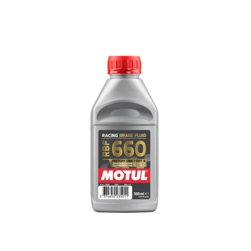 Спирачна Течност, MOTUL RBF 660, DOT 4, FACTORY LINE, Racing, 500 милилитра